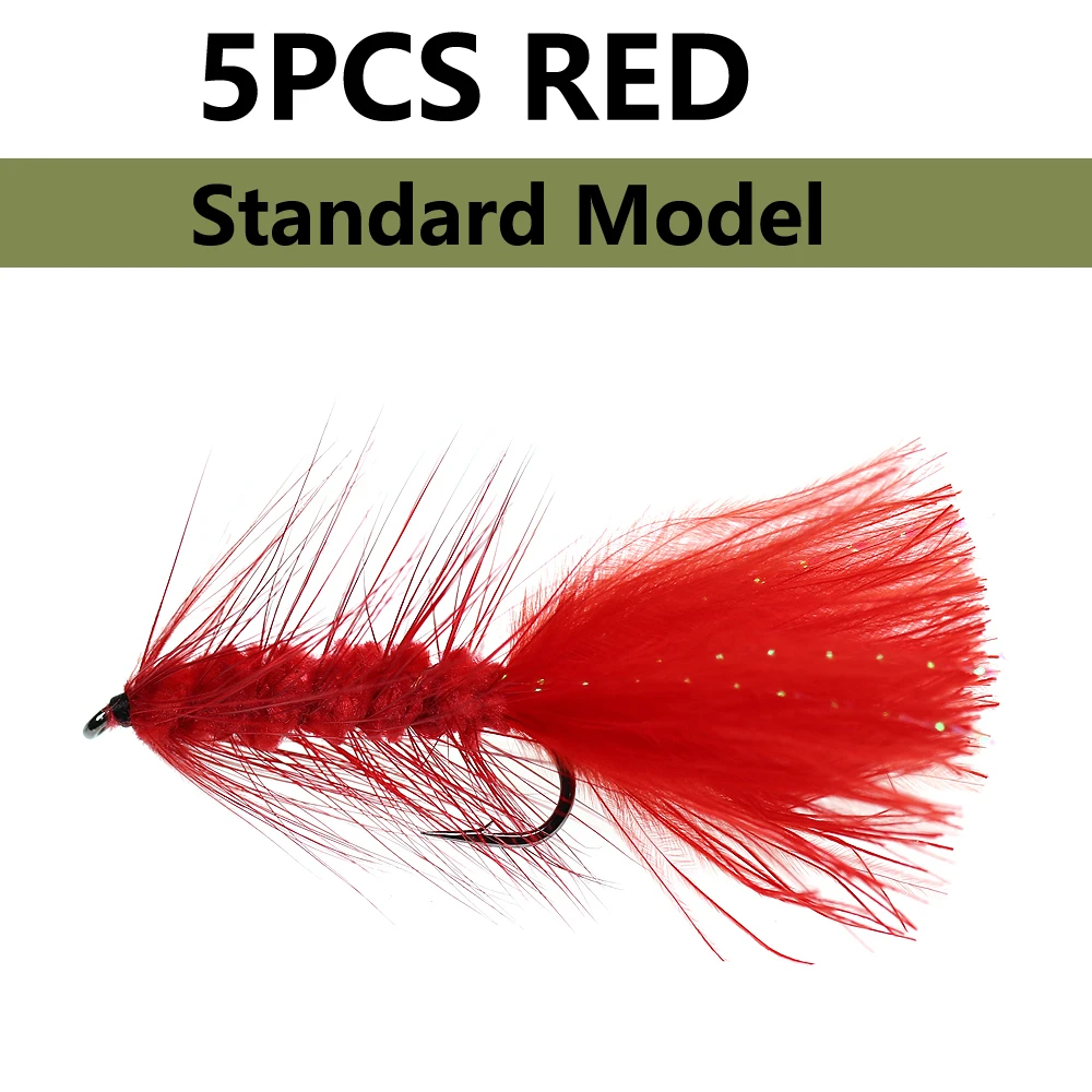 5pcs standard red