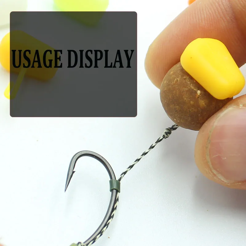 Accesorios de pesca de carpa, 20 piezas, parada de pelo, combinación de Boilies emergentes, función de pesca de carpa, aparejos de Material para aparejo de pelo, aparejo de carpa - imagen 5