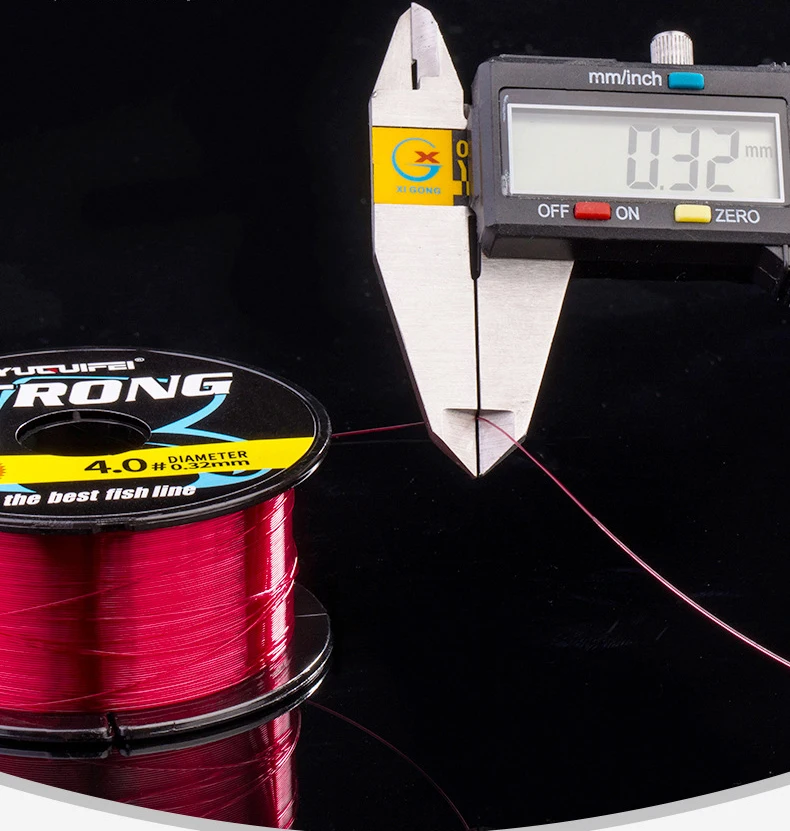 Sedal de nailon superfuerte para pesca de carpa, hilo de monofilamento de Material japonés, 200M 2-35LB - imagen 5