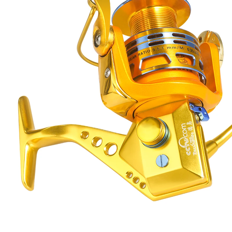 Carrete de Pesca giratorio, carrete de Pesca telescópico, 15 + 1 + 1, Molinete de rodamiento - imagen 3