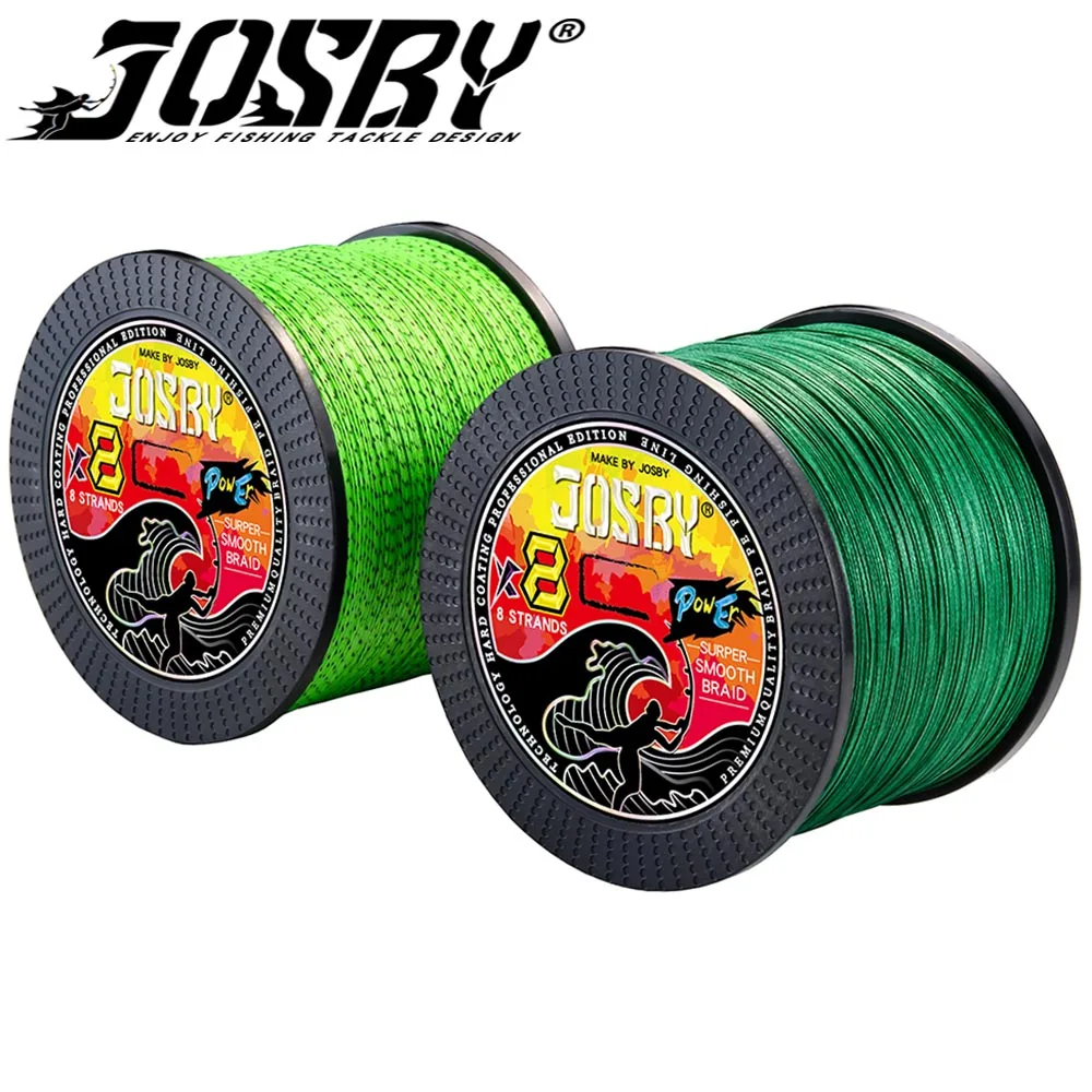 JOSBY 4/8 hebras 300M 500M 1000M hilo de pescar trenzado carpa mar Spinning multifilamento japonés PE accesorios de cable 12-85LB - imagen 5