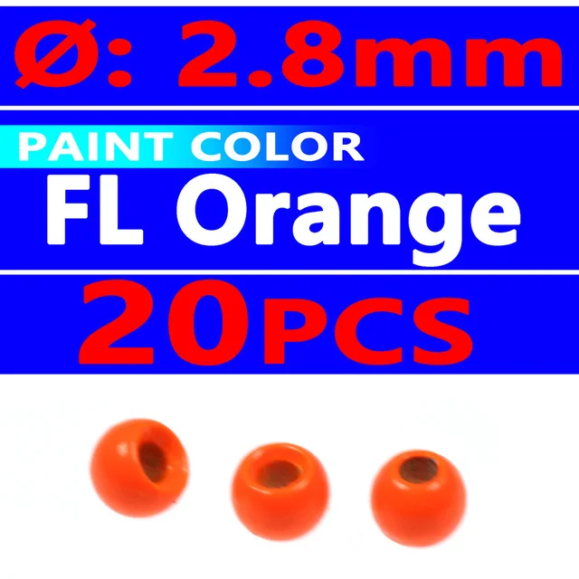 20pcs FL orange 2.8