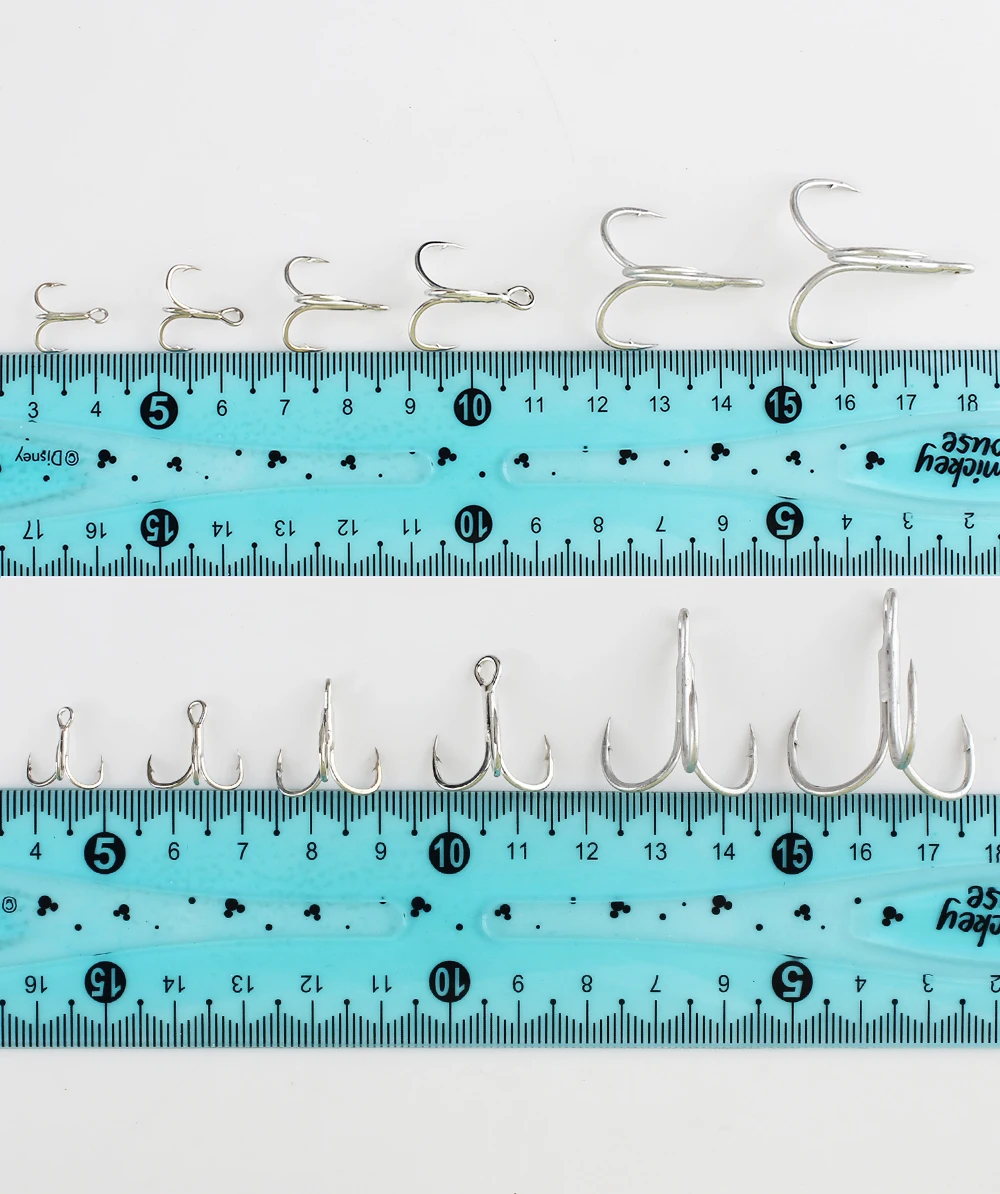 FTK-anzuelo de pesca Baitholder, anzuelo triple para atar moscas, anzuelo de púas afilado para lubina, juego de soporte de señuelo para agua salada, 15/20 piezas, anzuelo con aguja 709 - imagen 3