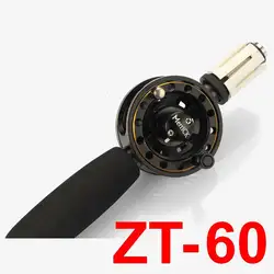 ZT-60 ZT60 Carrete de spinning de aluminio ligero, suave y fiable