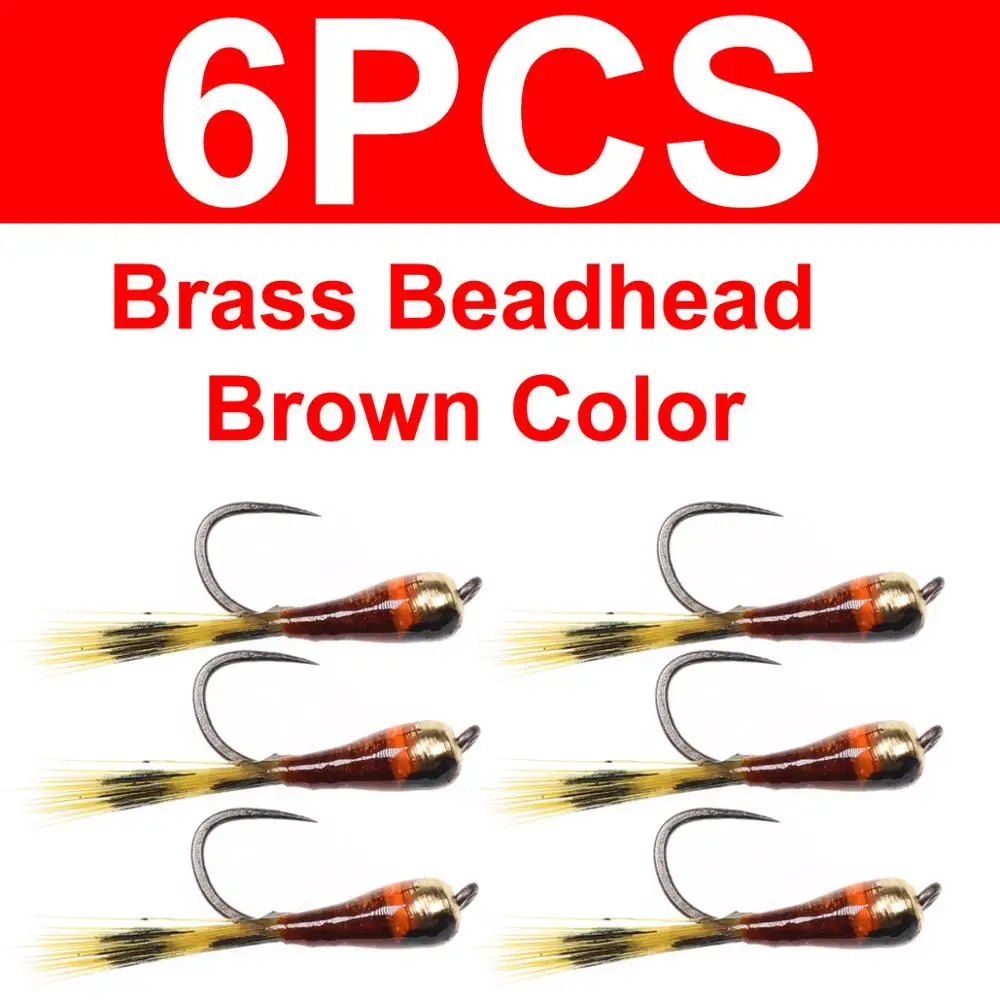 6pcsbrassbrown