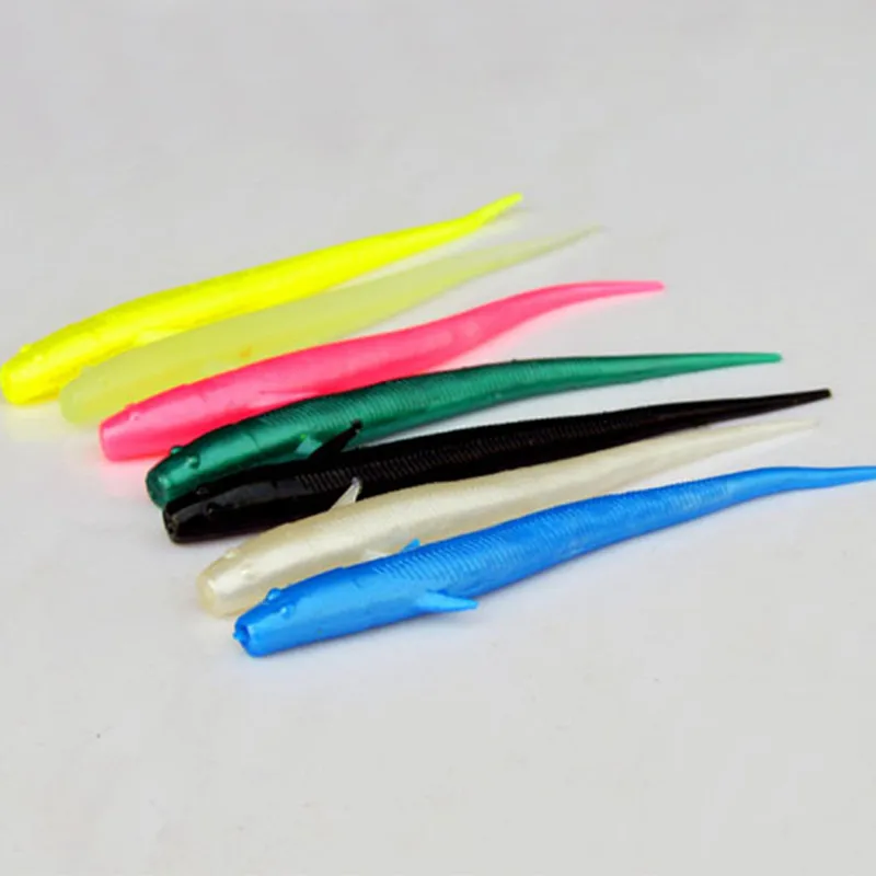 Señuelo de pesca simulación Loach cebo suave pez de barro 7/10cm gusano larva señuelos artificiales lote 10 piezas venta