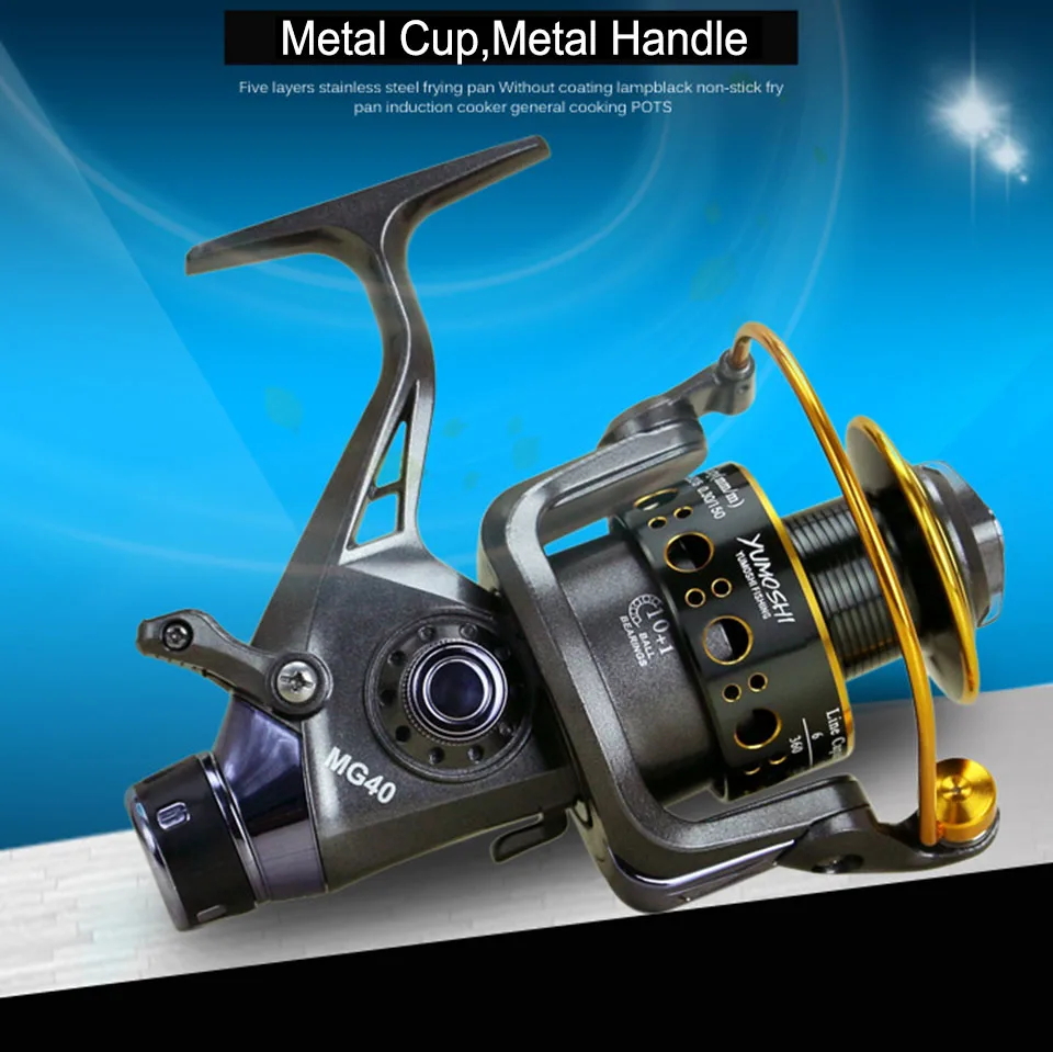 Copa de metal Mango de metal Una herramienta de pesca duradera y eficiente para su próxima aventura