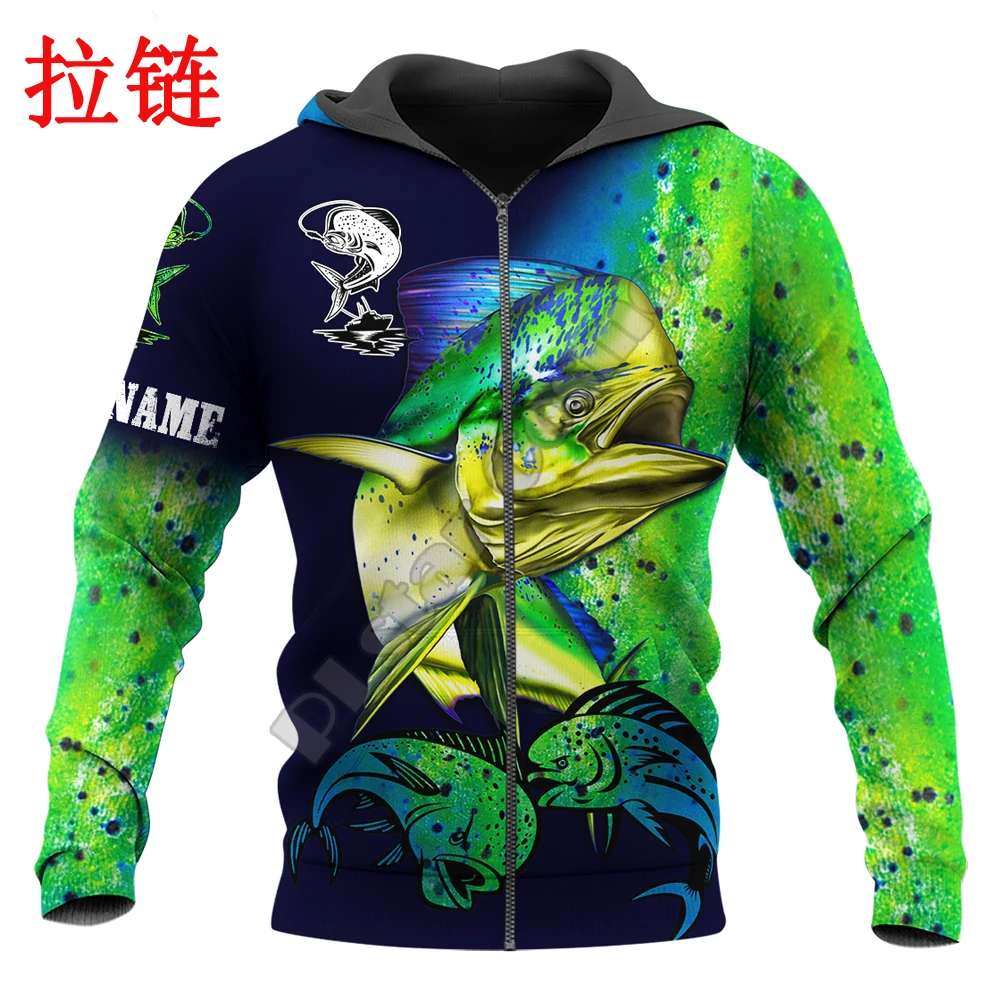Sudadera pesca personalizada Mahi Mahi - imagen 2