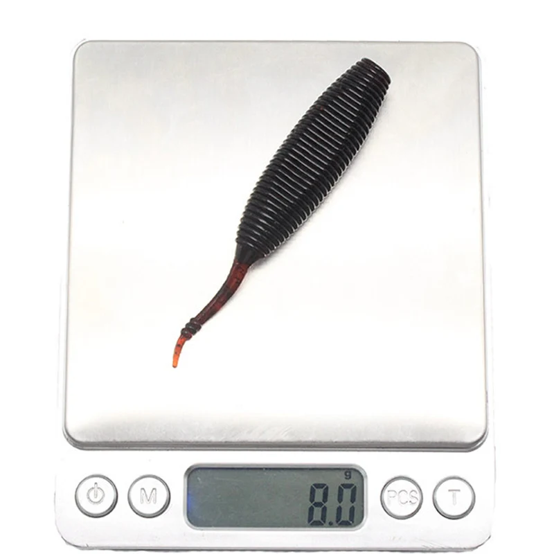 POETRYYI-señuelo de pesca flotante/sumergido, 9cm, 1 unids/lote, suave, sábalo, cebos de silicona, Wobblers, Swimbait, leurre souple Artificial - imagen 5