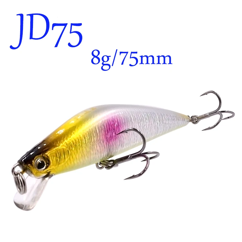 Thetime 6,7g 9g 48gCrankbait Jerkbait Wobbler cebos artificiales para Lucio perca señuelo de pesca cebo Minnow manivela Swimbait Isca pesca - imagen 3