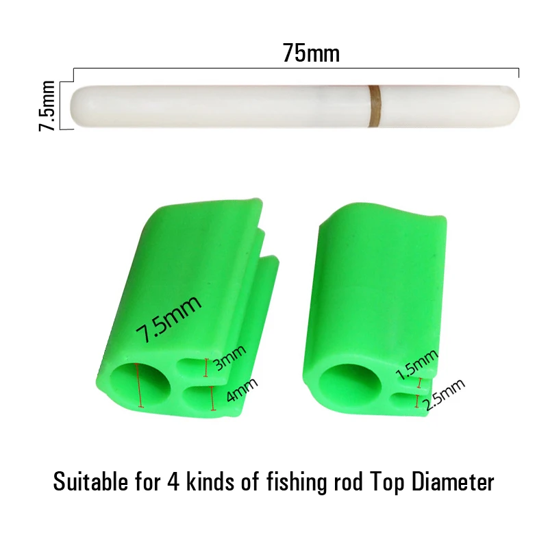 Barra de luz LED para pesca nocturna, barra luminosa electrónica impermeable, flotador, aparejos, accesorio - imagen 4