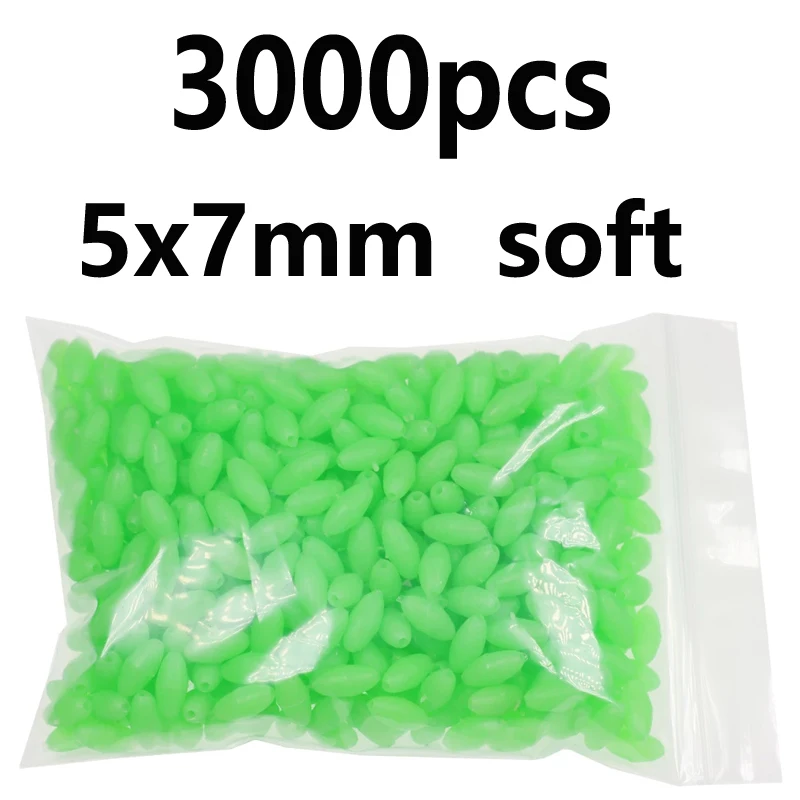 5x7mm 3000pcs green
