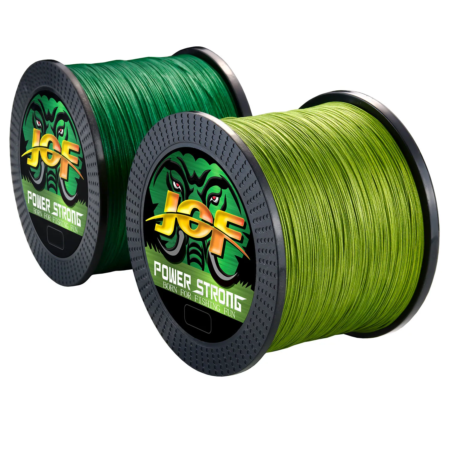 JOF-línea de Pesca trenzada, multifilamento, X4/X8, 300M, 500M, 1000M, 100%, Pe, accesorios de alambre para carpa de mar - imagen 4