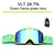 green ski glasses
