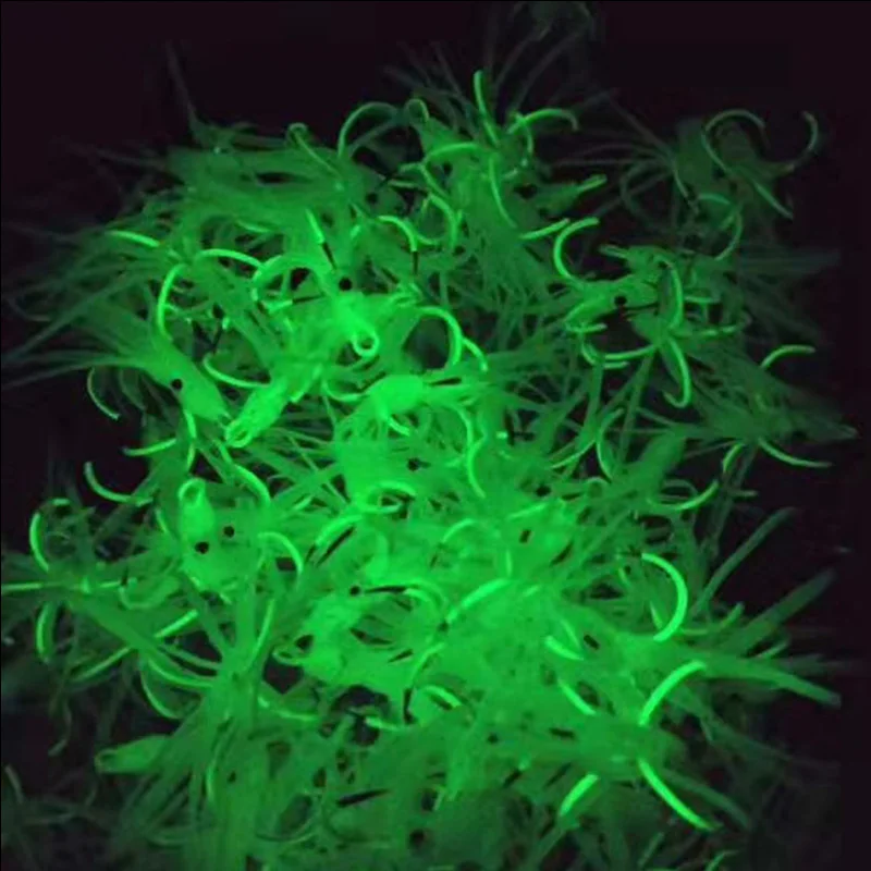 Bimoo-anzuelos de pesca súper fuertes, anzuelos de mar brillantes, anzuelos de agua salada, lote de 20 unidades - imagen 4