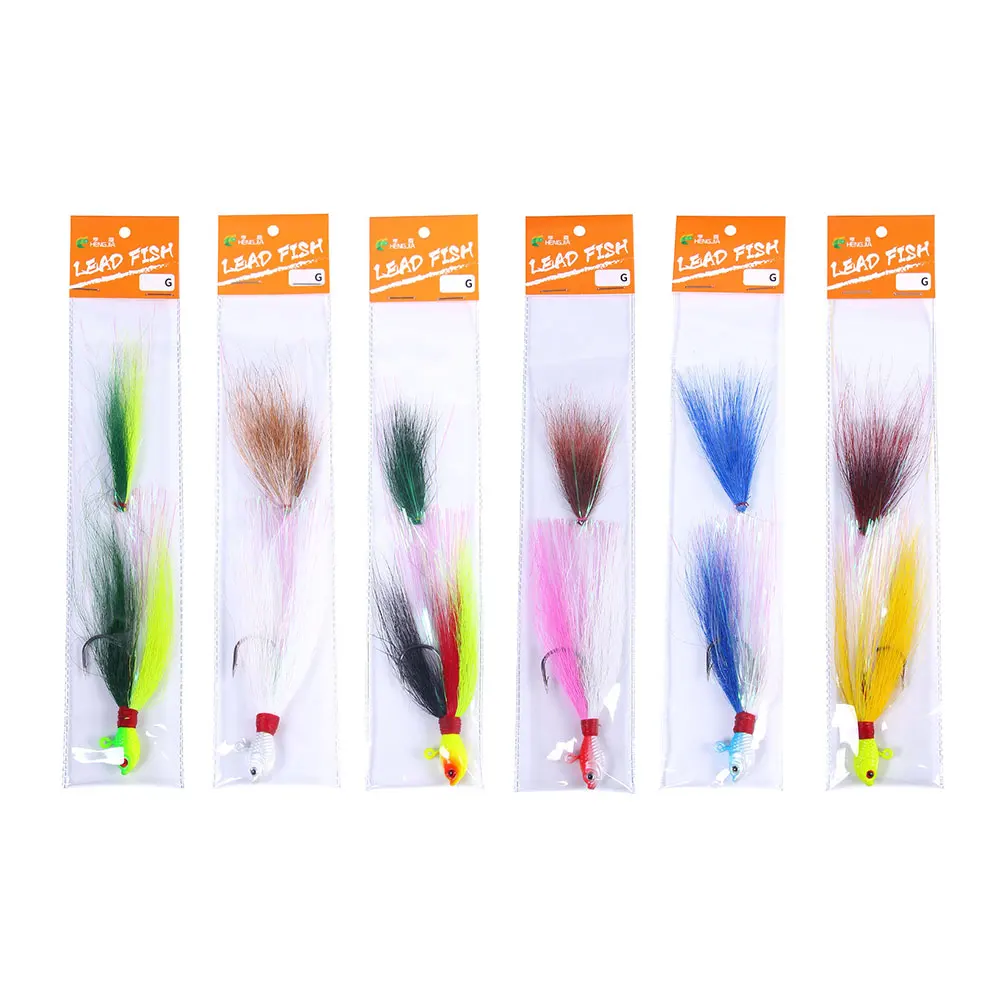 6 uds 7g 10g 14g 21g 28g 42g 56g 85g señuelo de pesca Jig head señuelos wobbler isca cebos artificiales para lubina Pike carpa equipo de pesca - imagen 3