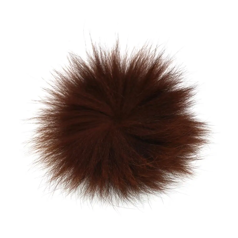 Bimoo-pelo de cola de zorro ártico para trucha, tubo de salmón, Material Natural para colas de alas, serpentinas de acero, 12 piezas - imagen 5