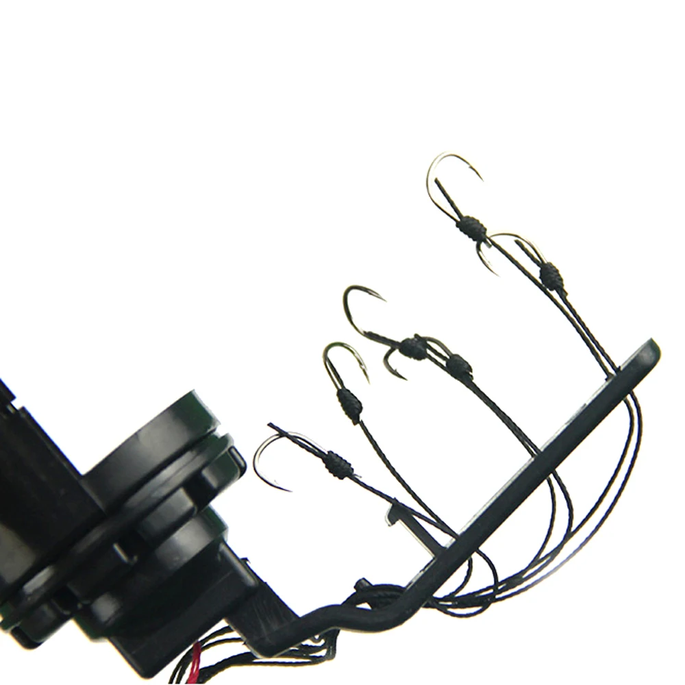 Gancho de explosión de racimo de peso de Metal, anzuelo de pesca de cuerda inferior de agua anticolgante para alimentador de peces, aparejos de pesca - imagen 4