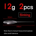 Sinking 2pcs 12g