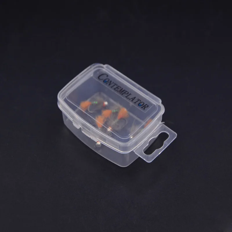 Jig Head tungsteno versátil — oreja de liebre y cola naranja - imagen 3