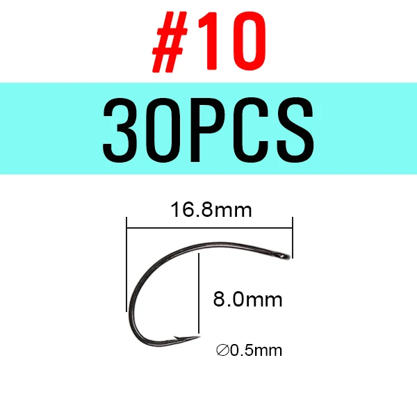 30pcs  Size 10