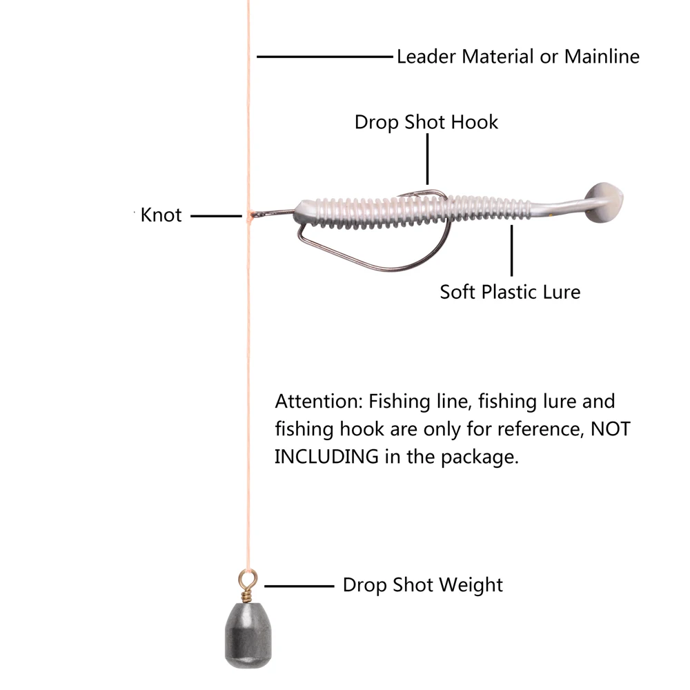 Plomos de pesca de hierro, pesas de tiro, para aparejos de pesca de agua dulce y salada, 54 unids/caja, 3,5g/5g/7g/10g/14g/21g/28g - imagen 5