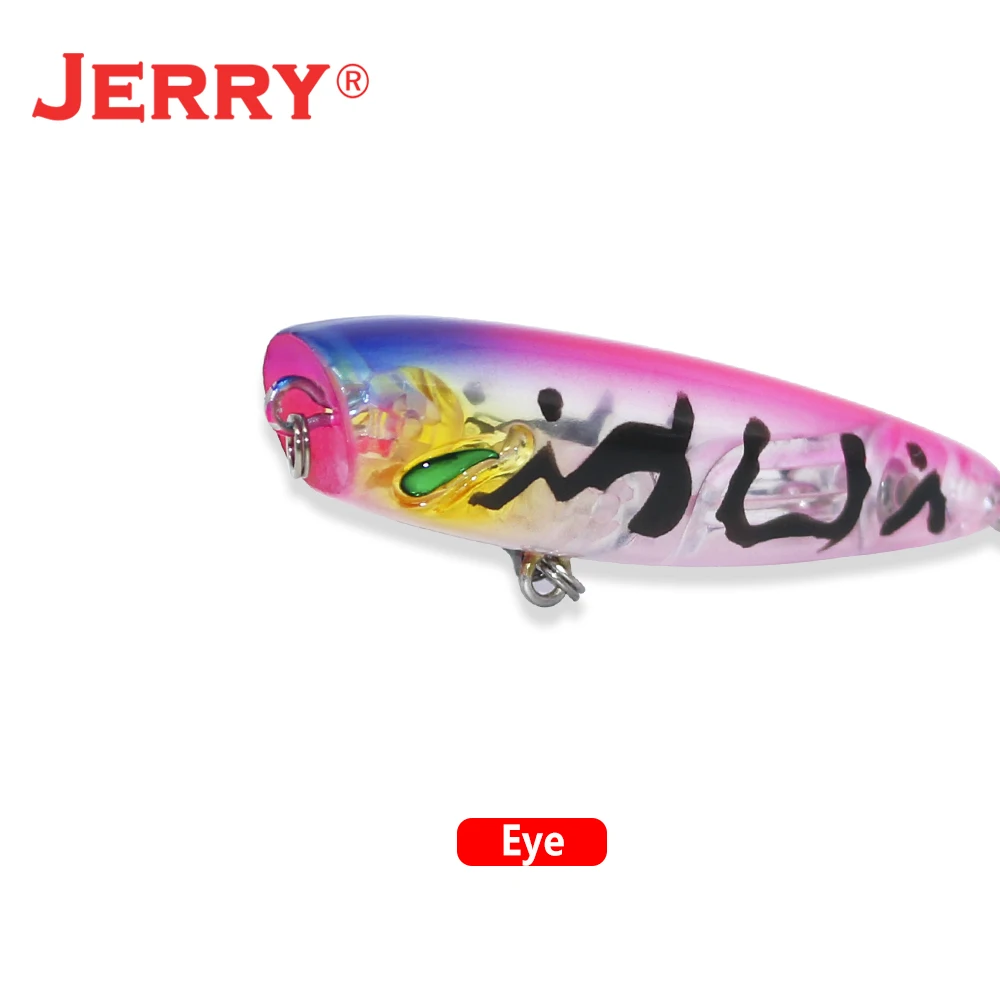 Jerry Stopper-señuelo de pesca Topwater, cebo duro ultraligero, 5cm, 4,3g, flotante, Artificial - imagen 3
