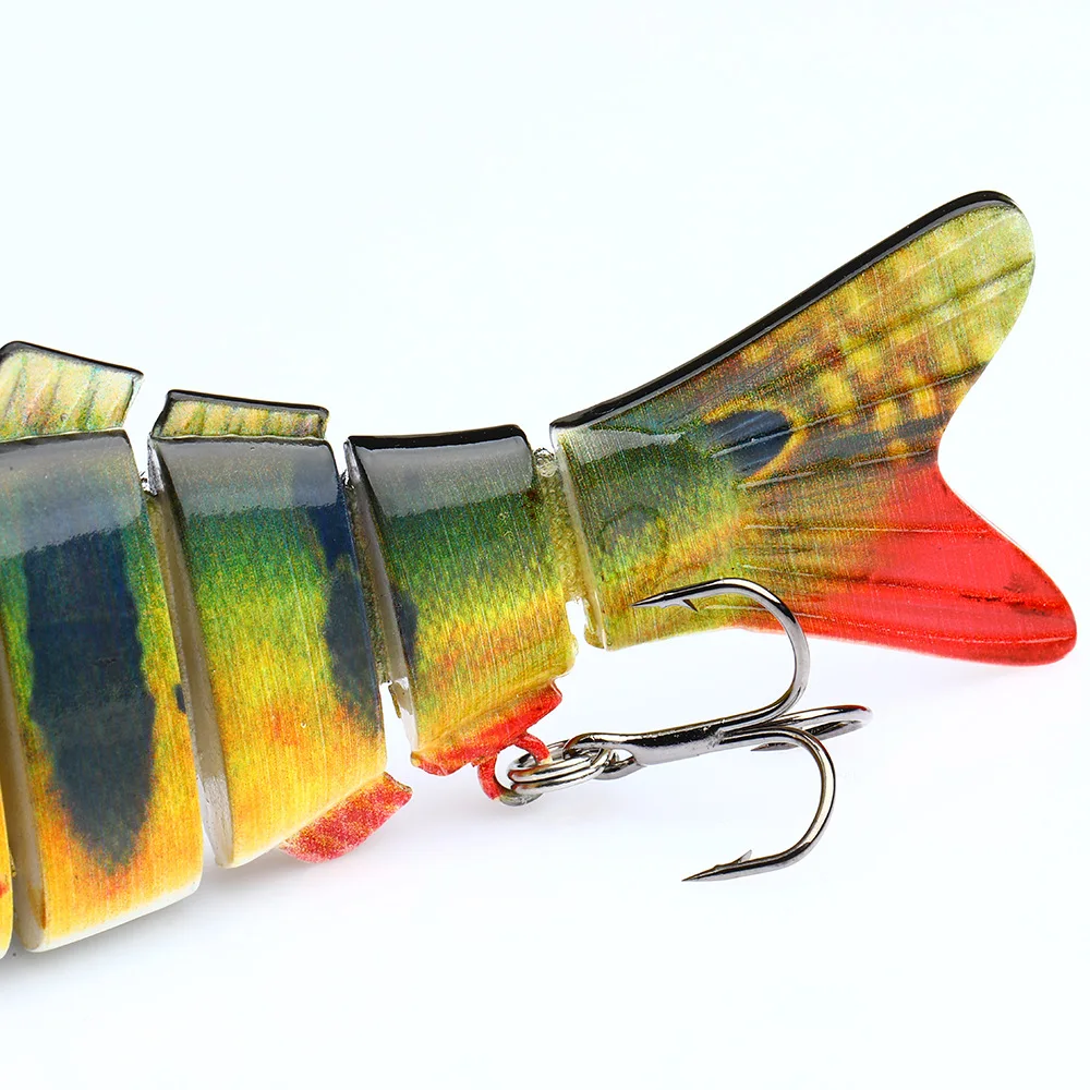 Cebo duro de simulación de 10cm/17G, subcebo de seis celdas, supercebo duro, gran oferta, pez multisección - imagen 3