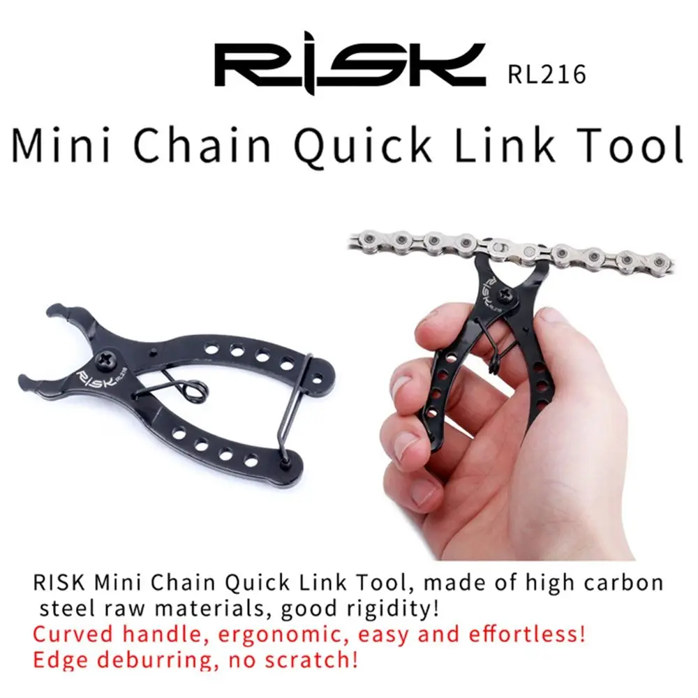 Kit de herramientas con hebilla mágica para bicicleta de montaña y carretera, abrazadera de cadena de ciclismo, alicates de enlace múltiple, reparación de cadena de bicicleta, herramientas de enlace rápido - imagen 2