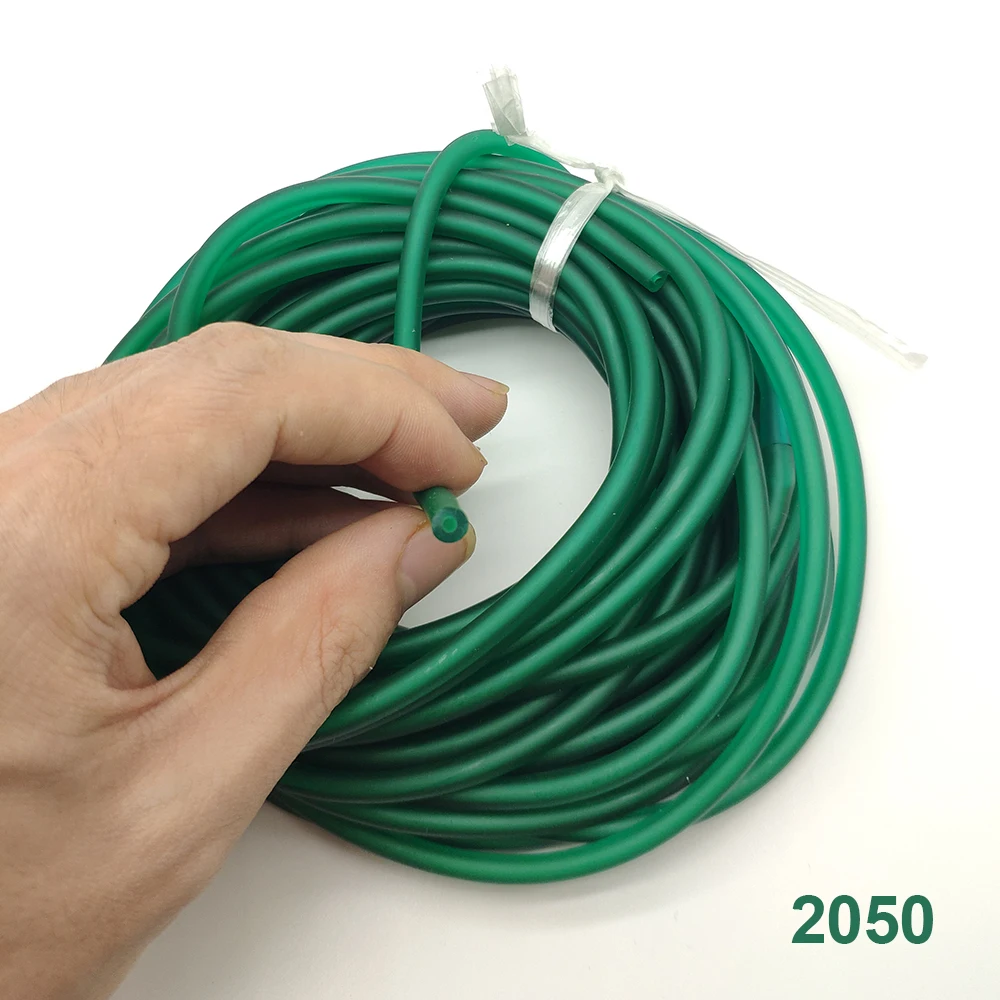 Tubo de goma de látex de 10M, verde hielo, 1632/1636/1745/1842/2040/2050/3060, accesorios de tiro con tirachinas DIY para exteriores - imagen 5