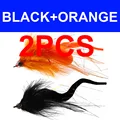 NEGRO Y NARANJA