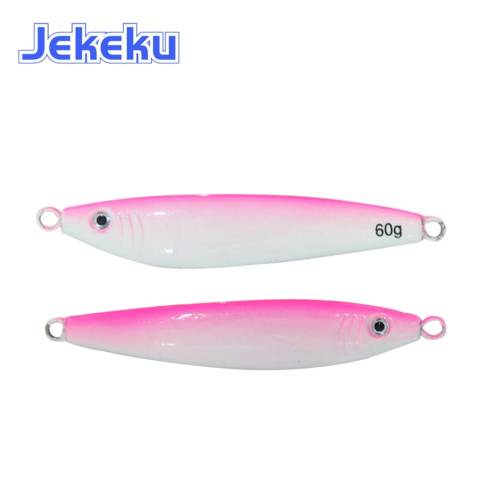 Jig cebo artificial para lubina JEKEKU – Metal brillante - imagen 4