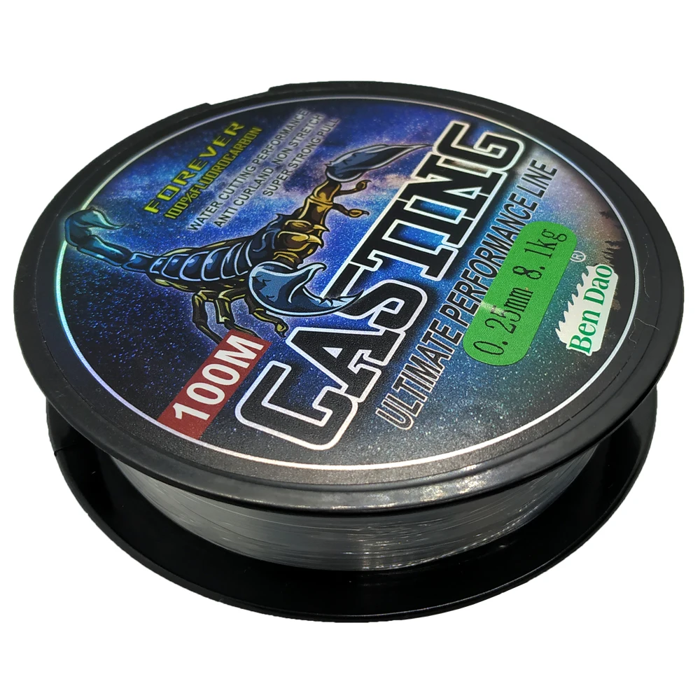 Sedal de pesca de nailon de 100m, hilo de pesca japonés duradero, monofilamento, Rock Sea, carrete a granel de todos los tamaños - imagen 4