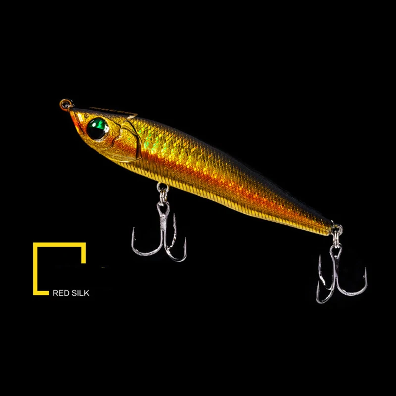 ¡Experimenta la emoción de la pesca con nuestro vibrante señuelo de seda roja!