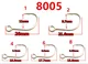 8005 Hard Lure Hook