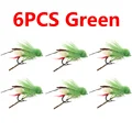 6pcs green