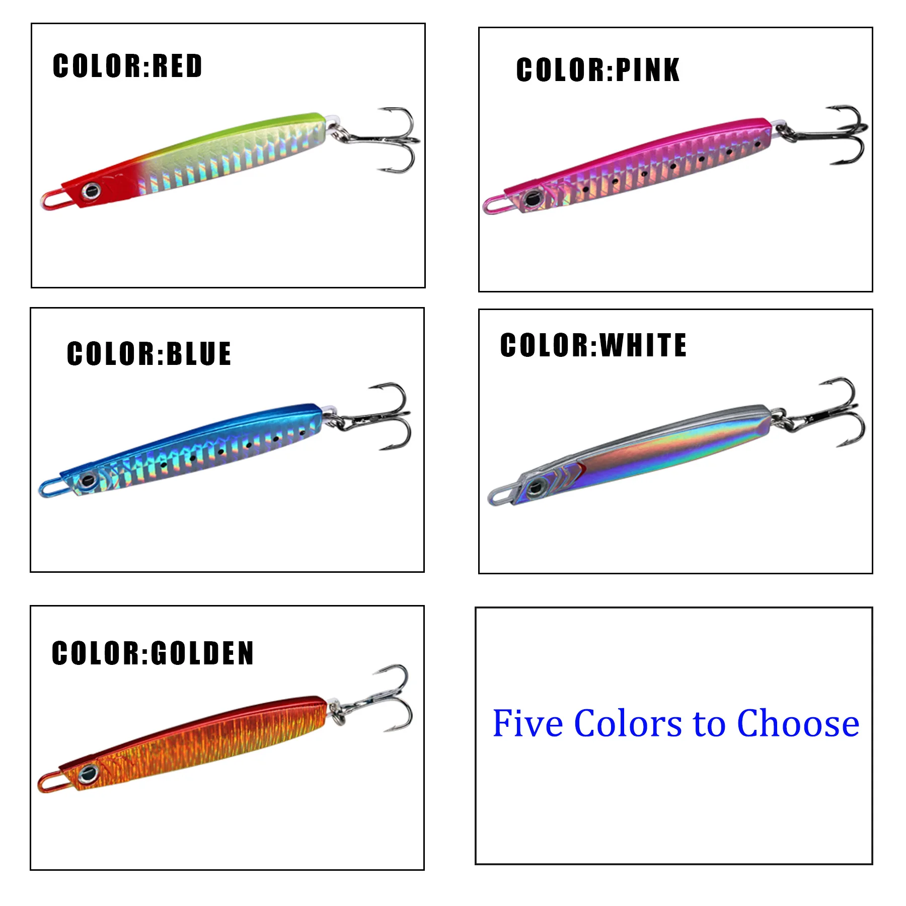 Señuelo de Metal para pesca de lubina, cebo Artificial de lanzamiento lento, cuchara para Jigging, aparejos de pesca de lubina, 15g, 25g, 30g, 1 unidad - imagen 3