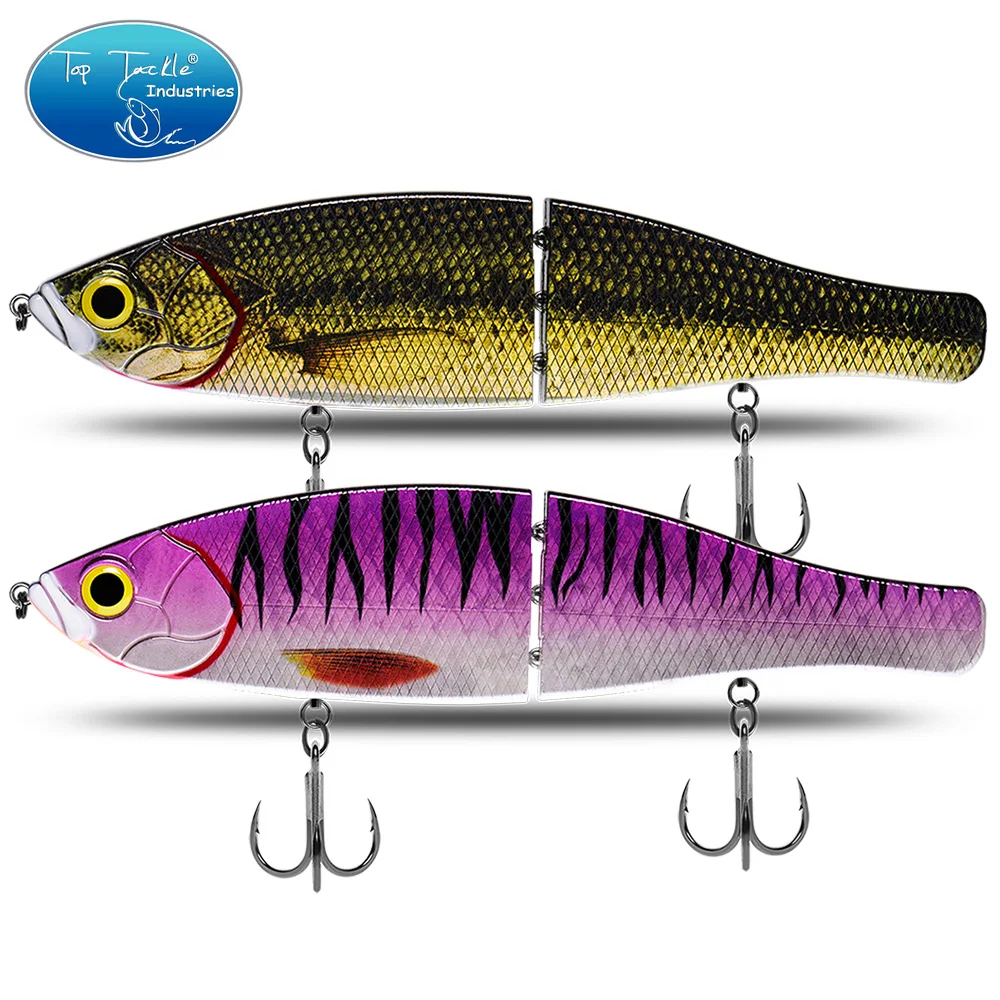 Swimbait-señuelo de pesca articulado, cebo de hundimiento lento, sección Topwater, lubina, 13 colores, 280mm, 200g, 1 unidad - imagen 4