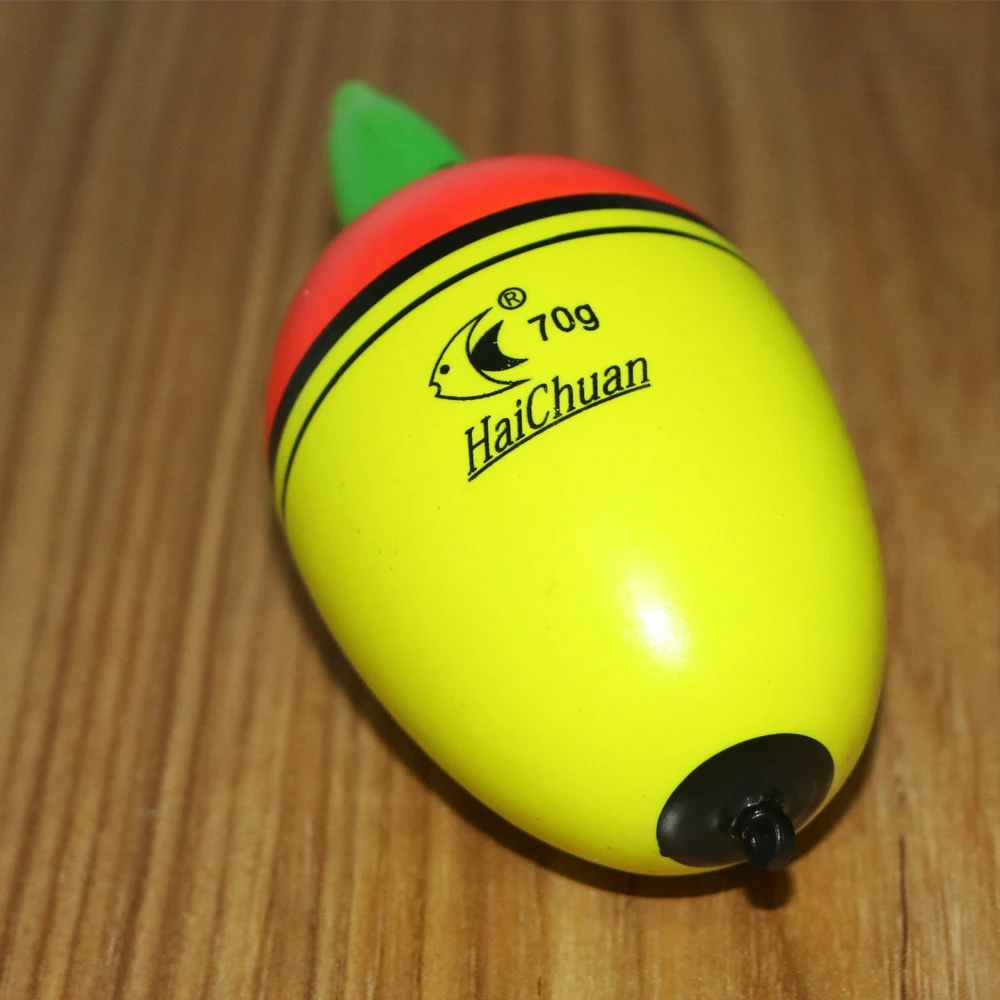 Flotador de pesca con luz electrónica, 5 piezas LED, 20g-80g, EVA Boya Apo, flotabilidad de pesca nocturna, Bobber de espuma para roca flotante para peces - imagen 5