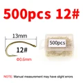 500pcs size 12