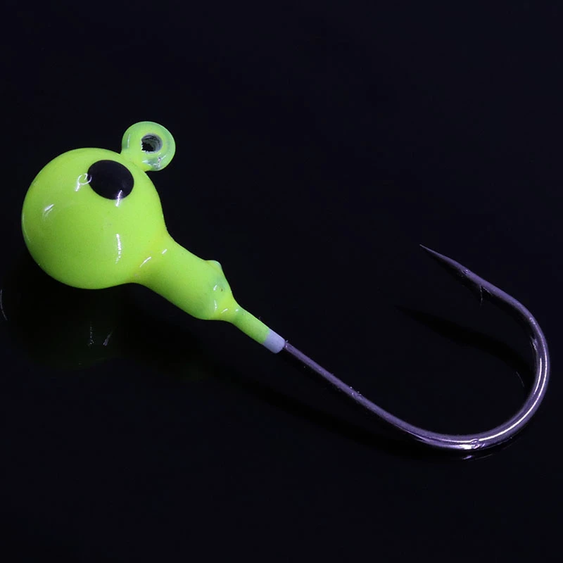 Gancho de cabeza de fijación de 50 piezas, abrazadera de cebo suave, gancho de cabeza de plomo, perca, aparejos de pesca de carpa, accesorios de pesca - imagen 5