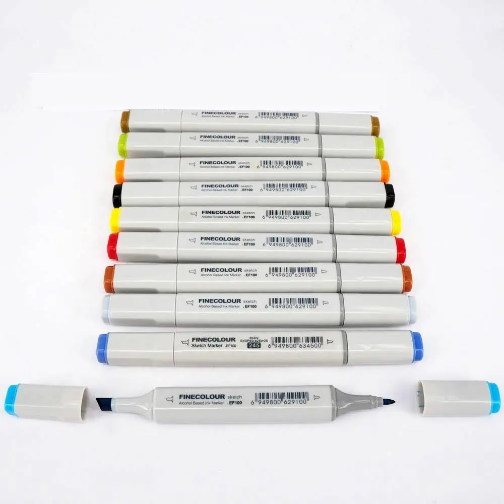 Marcadores gemelos impermeables permanentes para pesca con atado de moscas, marcador de pesca con moscas - imagen 4