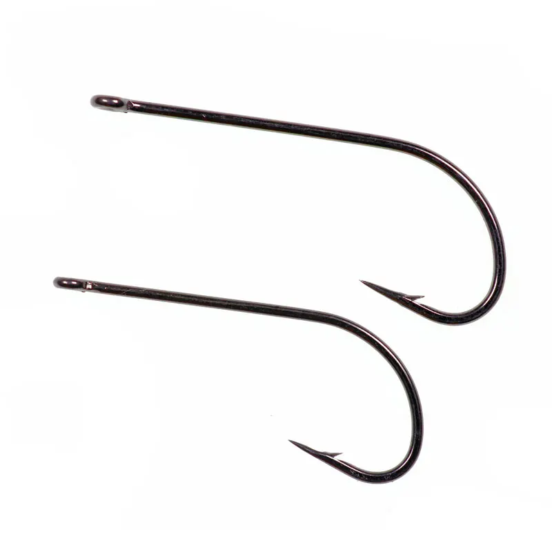 50pcs 2X Long Shank Stinger Deer Hair Hook for Smaller Pike Salmon Bass Patterns Saltwater Shrimps Fly Tying Hooks Fish Hooks BN - imagen 3