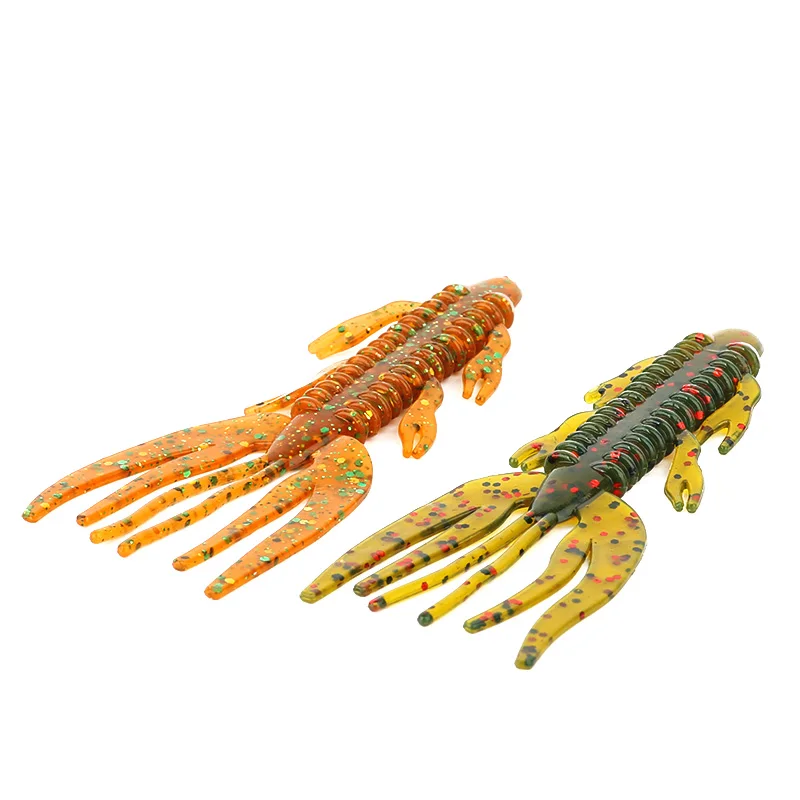 ARDEA-señuelo de pesca de gusano de plástico, 90mm, 3,7g, iscas artificiales, suave con olor a sal, Swimbait, aparejos de pesca - imagen 5