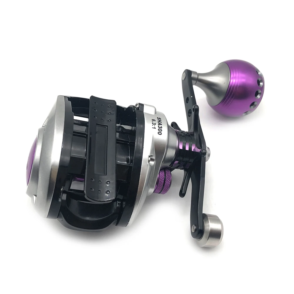 Carrete de pesca Baitcasting 16 + 1BB, con pantalla Digital, rueda de pesca electrónica, arrastre, relación 6,3: 1, máxima resistencia de 10kg - imagen 5