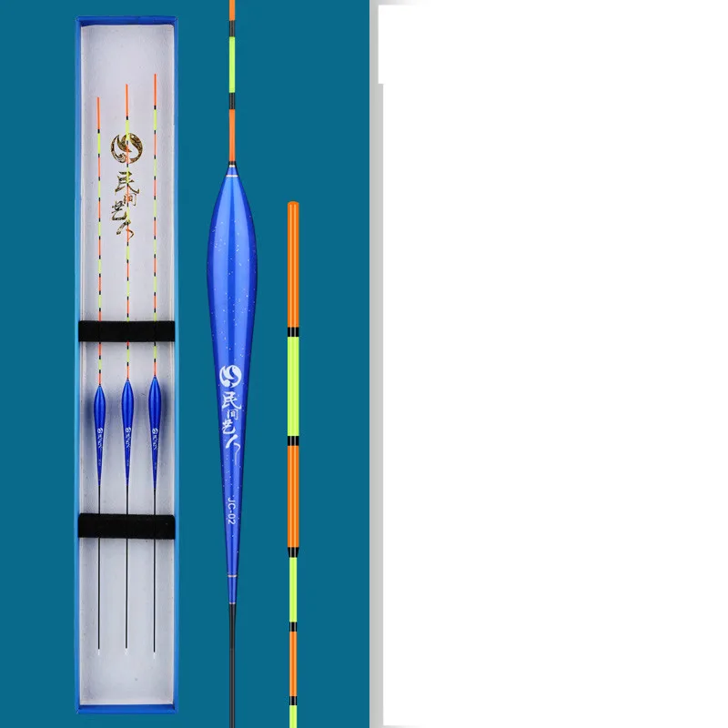 Flotador de pesca Nano, suministros de pesca deportiva de alta sensibilidad, Balsa Boya, Flotador de agua dulce, aparejos de pesca de carpa con caja, 3 uds. - imagen 2