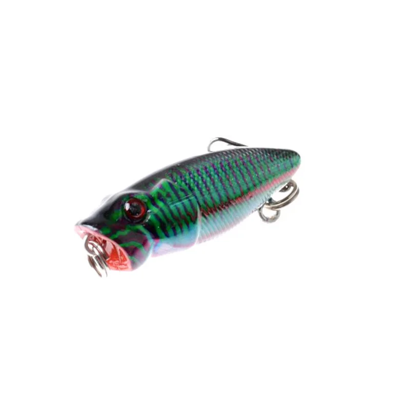 Mini señuelo de pesca Popper de 35mm y 3g, anzuelo duro Artificial para pesca de carpa, Lucio, curricán, 1 unidad - imagen 4