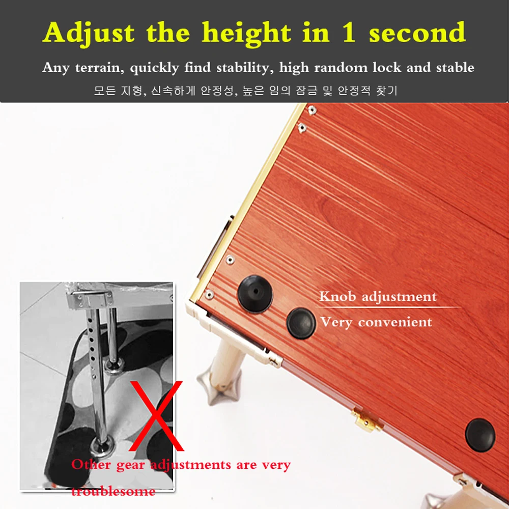 Adecuado para la mayoría de los terrenos Silla de pesca al aire libre Plataforma de pesca de carpa fuerte Respaldo ajustable Ultra ligero Mini plegable 2,5 kg - imagen 4