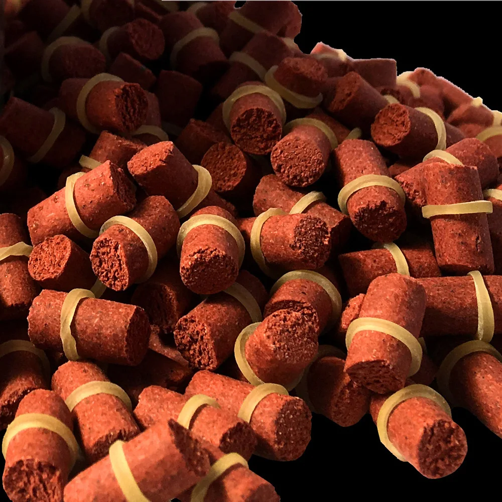 Señuelo alimentador de partículas de insectos, cebo de fórmula en forma de pellet, fácil de enganchar, cebo de pesca de carpa, hierba de carpa, multiolor, 20-50g por bolsa - imagen 3