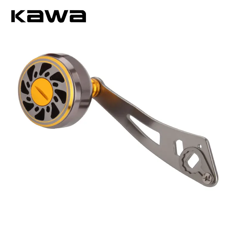 Kawa mango de carrete de pesca, accesorio de aleación de aluminio, 8x5mm, rueda A y D, peso 42g, mano izquierda y derecha, 90mm de longitud, balancín - imagen 2